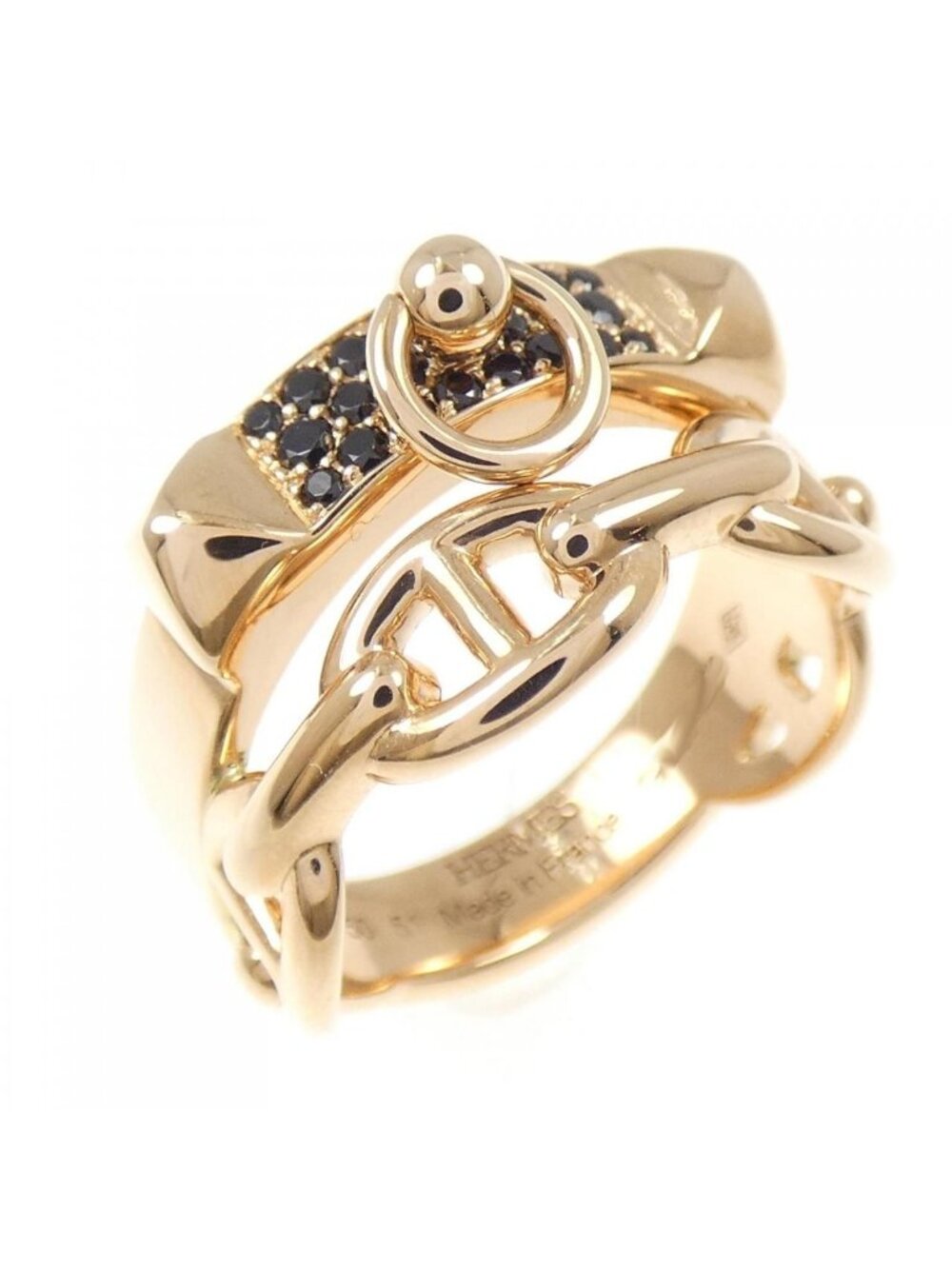 Hermes Spinel Ring Pink